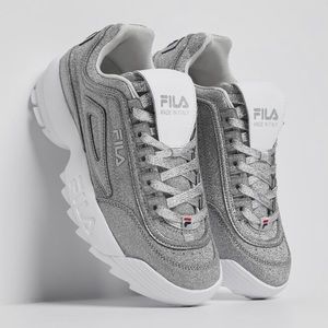 NWT NIB Fila Glitter Disruptors